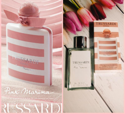 Труссарди пинк. Труссарди Pink Marina. Trussardi Donna Pink Marina.