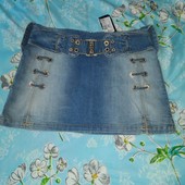 Юбка джинсовая Mariella Burani, размер 28