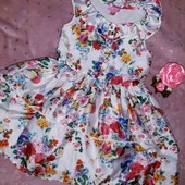 Шикарное нарядное платьице в идеале от Waikiki,на девочку 4-5 лет