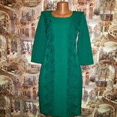 Качество! Красивое платье/цвет зеленый от турецкого бренда Lakerta