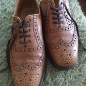 Английские туфли из натуральной кожи 26см