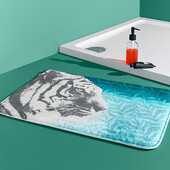☘ М'який високотехнологічний килимок для ванної від Tchibo (Німеччина), 45 см * 65 см