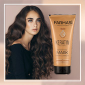 Маска для волос с кератином Keratin Therapy от Farmasi !!! 200 мл !!!