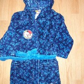 Качественный плюшевый халат Bumba Германия, размер 98-104