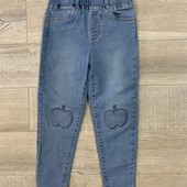☘ Якісні стильні джинси для юних модниць від Tchibo (Німеччина), розмір: 122/128