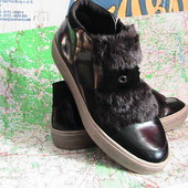 модные ботинки лаковые с мехом 39р Тамарис Германия читаем описание