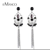 Длинные серьги