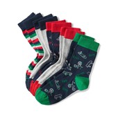 ⚙ Лот 5 пар ⚙ Для хлопчика -Якісні шкарпетки від Tchibo (Німеччина), розміри: 23-26