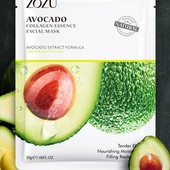 Маска для лица екстрактом авокадо Zozu avocado moisturizing mask - Оригинал