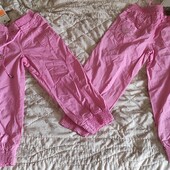Купить сразу Летние легкие штаны для девочки 104 и 110