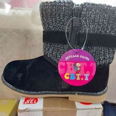 Ботиночки, девочке, демисезонные, тёплые, на март , апрель отличный вариант