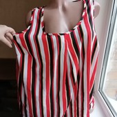 Блузка в полоску большой размер Anthology