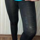 Легинсы лайкра с узором