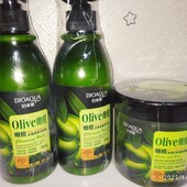 Шампунь і маска для волосся з оливковою олією