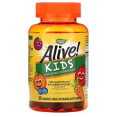 Детские мультивитамины и минералы со вкусом вишни, апельсина и виноградка (60 жев. конфет)
