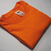 Облегчённая детская футболка унисексОранжевый