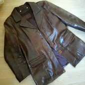 Кожаный пиджак 50-52 р.