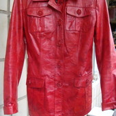 Кожаная куртка Pierre Sangan Франция 42-44 размера