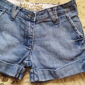 Шорти фірмові джинсові, вік 10 років.