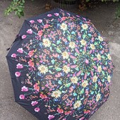 Зонт, цветочный узор