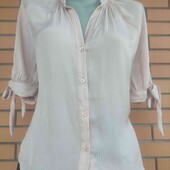 Стильна сучасна блузка вільного крою 42-44