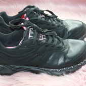 Кроссовки черные с розовым demix tiguan 38р