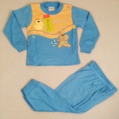 Новая пижама трикотажная детская р. 74-80