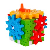 Игрушка куб "Конструктор" - Размеры 12 * 12 см