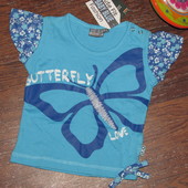 Брендовая футболка 74 р. Baby Blue Оригинал! Качество! Очень классная.