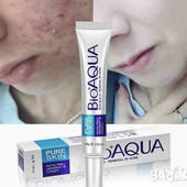 Крем для лица от прыщей и воспалений bioaqua pure skin removal of acne cream, 30г