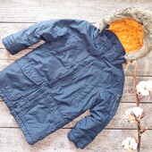 ♥️Фирменная утепленная курточка H&M♥️на мальчика 6-7лет, 122см