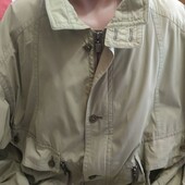 Куртка ветровка оливкового цвета на мужчину 3XL/4XL,см.замеры
