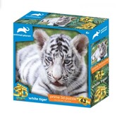 Пазли 3D Белый тигрёнок 63 дет.