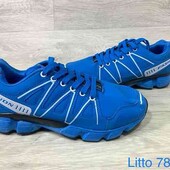 Молодежные кроссовки в стиле "Salomon"синие