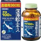 Омега, Акулий Сквален в капсулах / Orihiro / Япония / 360 капсул