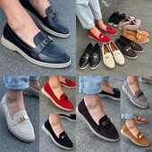 Швидка відправка! Шкіряні лофери, туфлі, балетки від виробника!