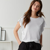 ☘ Шикарна, м'яка якісна блуза ​​від Tchibo (Німеччина), р.:58-60 (52/54 евро), нюанс
