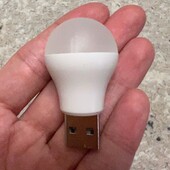 USB лампочка мінілампа led usb для повербанка або ноутбука