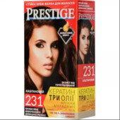 Стійка крем-фарба для волосся Vip's Prestige 231 каштановий
