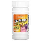 21st Century, Zoo friends, детские мультивитамины, 60 жевательных таблеток