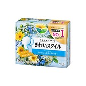 KAO Ежедневные гигиенические прокладки с ароматом свежесобраных цветов, 72 шт Япония
