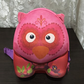 Яскравий фірмовий рюкзак для дітей 2-4 років Okiedog Wildpack 3D сова!!!!
