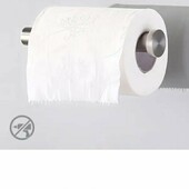 Держатель для туалетной бумаги из нержавеющей стали (клеящийся)