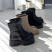 Жіночі шкіряні, замшеві черевики зі змійкою. 36-40 рр. Женские ботиночки с молнии зима лг