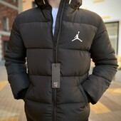 Фірмова куртка зимова чорна Jordan