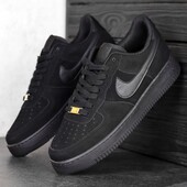 Чоловiчi фiрмовi кросівки Nike Suede чорного кольору розмiри 40-44