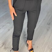 Стильні модні чорні жіночі брюки , розмір 52-54