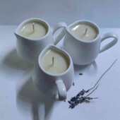Масажна спа-свічка "Лаванда і ваніль "