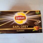 Чай Earl Grey з бергамотом Lipton 50 пакетиків