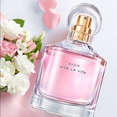 Аромат Viva La Vita - квітково-фруктовий парфюм для вишуканих леді від Avon. 50 мл